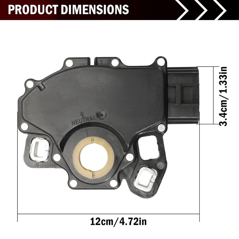 Fraylis 511-101 Transmission Range Sensor Neutral Safety Switch Suitable for Ford E150 E250 E350 E450 F150 F250 F350 F450 F550 Super Duty for Lincoln Navigator 2002-2005 F5TZ-7A247-B - Image 3